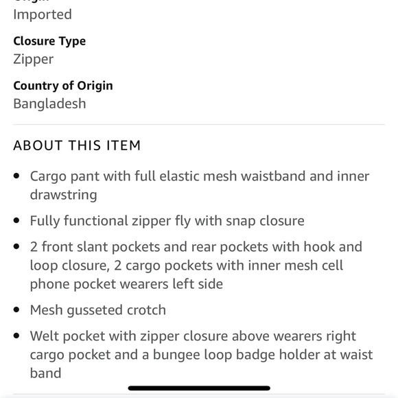 Carhartt 3XLT Cargo Elastic Waist Pants - Picture 8 of 12